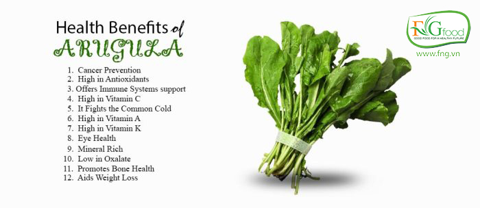 Arugula health benefits