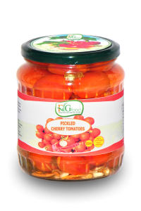 Pickled cherry tomatoes in jar 1500ml