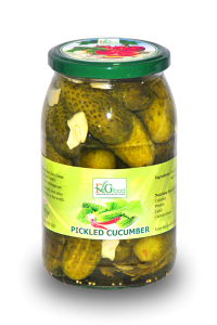 Pickled cucumber in jar 900ml