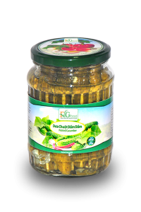 Pickled cucumber in jar 720ml
