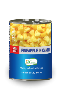 Canned Pineapple pieces 20 Oz