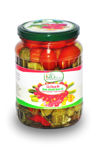 Assorted pickled in jar 720ml