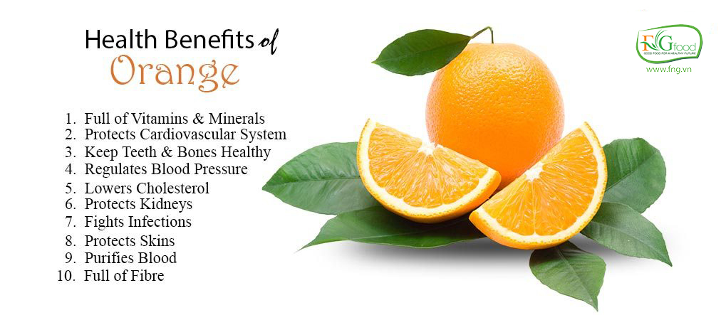 oranges health benefits