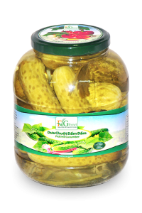 Pickled cucumber in jar 1500ml