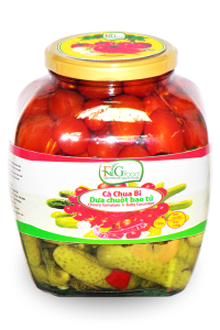 Assorted pickled in jar 1500ml