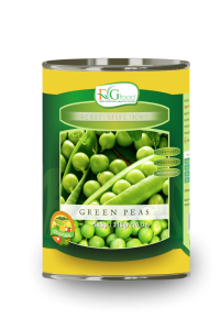 Canned green peas 20 Oz