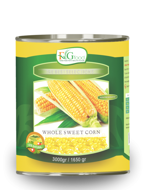 Ngô ngọt đóng hộp A10-3Kg