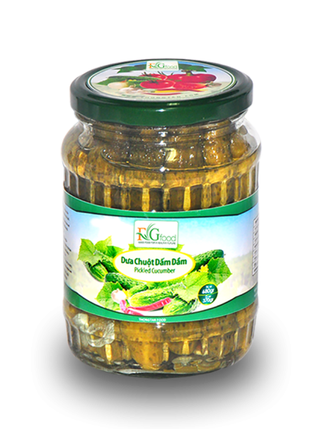 Dưa chuột muối trong lọ 720ml