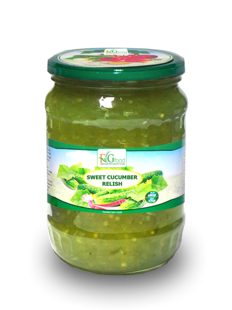 Dưa chuột ngọt trong lọ
