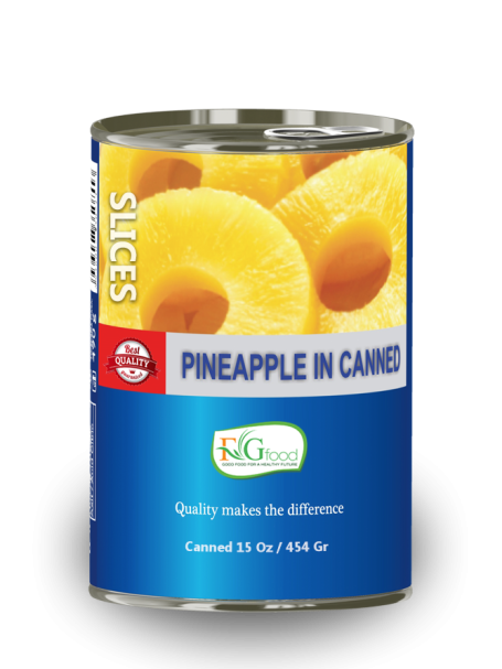 Dứa khoanh mini đóng hộp 15 Oz