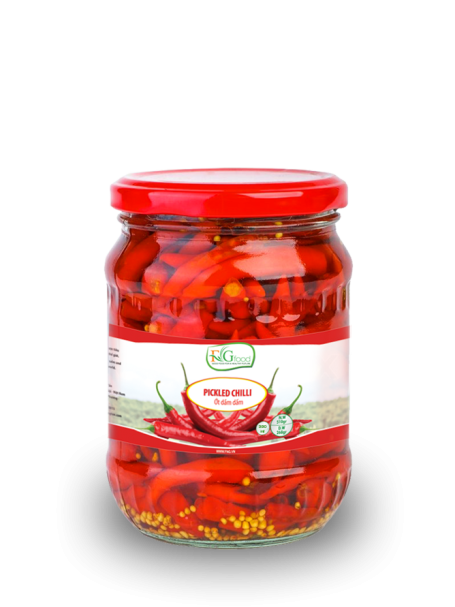 Ớt ngâm chua trong lọ 380ml