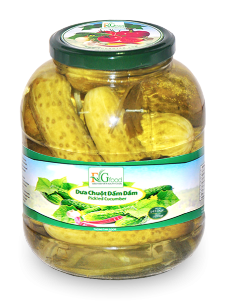 Dưa chuột muối trong lọ 1500ml