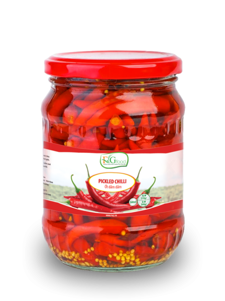 Ớt ngâm chua trong lọ 540ml