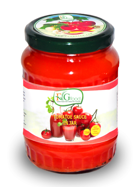 Sốt cà chua trong lọ