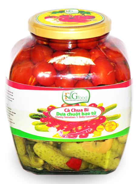Dưa muối thập cẩm trong lọ 1500ml